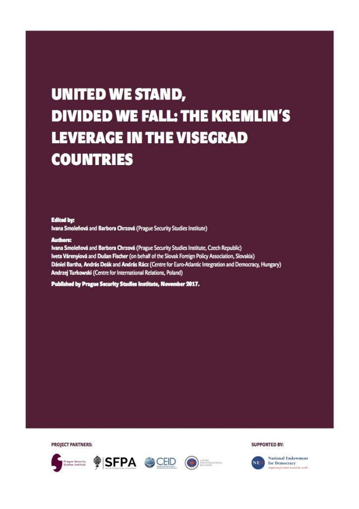 United We Stand, Divided We Fall: The Kremlin’s Leverage in the Visegrad Countries