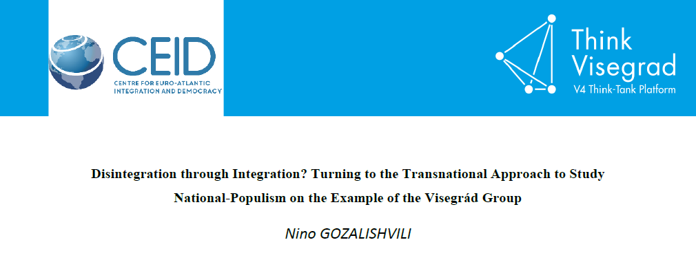Disintegration through Integration? Turning to the Transnational Approach to Study National-Populism on the Example of the Visegrád Group